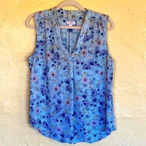 St. Tropez floral blouse